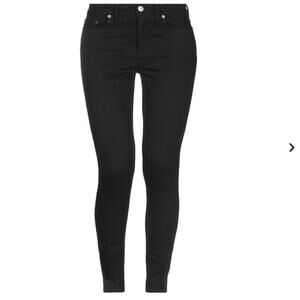 ACNE STUDIOS Black Skinny Jeans NWOT Needle Lacey Black 26/32